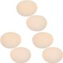 Garneck 3 pairs Removable Cotton Breast Pads for Women Breathable Insert Pads for Sports Bras Yoga and Daily Wear Lightweight and Comfortable Skin Tone