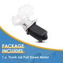 747-000 Trunk Lid Pull Down Motor Compatible with Che-vy Pontiac Buick Cadillac Oldsmobile 1986-2002 Replaces OE Number 747-000,16889150, 16608837, 19116530, 22021675, 22101328