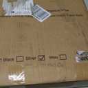 10-Tier Wall File Organizer, Hanging Mail Organizer Wall Mounted Paper Document Holder, Metal Clipboard Storage Basket for Office Home School Organization, Silver