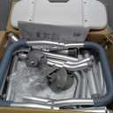 Heavy Duty Shower Chair for Inside Height Adjustable Shower Chair with Arms Shower Seats for Elderly, Disabled and Handicap Support Up to 330 Pounds