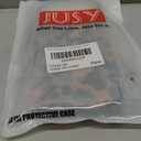 Jusy Compatible with MagSafe Brown Tortoise Shell Print Phone Case for iPhone 17 Pro, Amber Trendy Luxury Magnetic Soft TPU and Hard PC Protective Phone Cover for Women Girls - Black