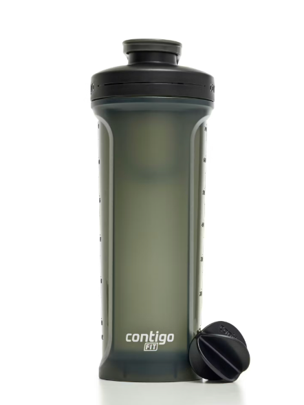 Contigo Fit Leak-Proof Shake & Go Mixer Bottle 28 oz Sake Color