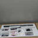 65 Inch Ceiling Fan No Light with Remote, Black Large Ceiling Fan Without Light with Quiet Reversible DC Motor, 6-Speeds, 8 Blades, Indoor/Outdoor Modern Ceiling Fans for Patios, Living Room, Garage