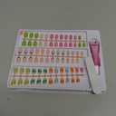 Misssix 78 Pcs Press on Nails for Kids, 3 Pack Kid Fake Nail Kit Cute Press on Nails, Stick On Nails Stuff for Girls 8-12 Years with Nail Glue, Colorful Flower