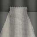 Bedsure GentleSoft White Throw Blanket for Couch - Cozy Blanket for Women, Cute Fleece Throw for Girls, Birthday Gifts for Women Men Teen, Room Home Boho Decor, Off White, 50x60 Inches