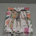 Garden Tool Set, 4 PCS Heavy Gardening Kit Heavy Duty Floral Hand Tools, Fancy Gifts for Women, Including Trowel, Sharp Pruner, Hand Rake, and Mat (White Set)