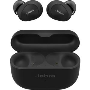 Jabra Elite 10 True Wireless Bluetooth Earbuds  Advanced Active Noise Cancelling with Dolby Atmos Surround Sound, All-Day Comfort, Multipoint, Crystal-Clear Calls  Gloss Black