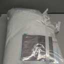 Nestl 2 Pack Toddler Pillow for Sleeping 13 x 18, Small Kids Pillow for Travel, Car, School, Nap, & Toddler Bed, Machine Washable Soft Cotton Child 2 Year Old and Up - White