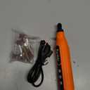 Cordless Rotary Tool, 5-Speed Rotary Tool Kit, Continuous Use While Charging, Permanent Speed Memory, 2.0Ah Capacity, 18000RPM, 31 Accessories for Craft and DIY, Orange