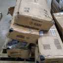 12' x 20' Louvered Pergola, Outdoor Pergola with Curtains & Netting, Metal Patio Pergola with Adjustable Louvers Roof and Gutter System, Metal Hardtop Gazebo for Patio, Deck, Garden, Yard, Dark Gray