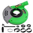 Diment Power Universal Surface Grinding Dust Shroud for Angle Grinder 7-Inch. Collect Grinding Dust-Wood, Stone, Cement, Marble, Rock,Granite, Concrete