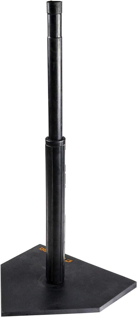 Champro Heavy Duty Reinforced Rubber Batting Tee for All Ages with Adjustable Height, Baseball and Softball Training