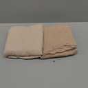 Muslin Baby Cover for Newborn, Soft and Breathable 100% Cotton Lounger Slipcover Neutral, Pack of 2 (Clay)