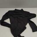 MANGOPOP Women's Mock Turtle Neck Long Sleeve Tops Bodysuit Jumpsuit, Size S