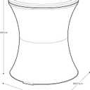 Cool Bar Rattan Keter Brown
