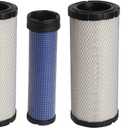 R1401-42270 R2401-42280 Air Filter Kit, 2 Set of Air Filters Fit for John Deere, for Bobcat, for Kubota, Air Filter Replace RE68048 RE68049