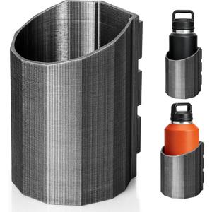 Magnetic Bottle Holder - Super Strong Magnets for 46oz Water Bottles, Magnetic Cup Holder Heavy Duty for Truck, Tractor, Forklift, RV, Mower, Golf Cart, School Bus & All Metal Surfaces (46 Oz-4.13'')