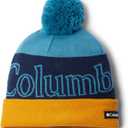 Columbia Polar Powder Ii Beanie (One Size, Shasta, Collegiate Navy, Raw Honey)