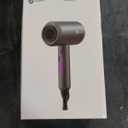 slopehill Professional Ionic Hair Dryer, Powerful 1800W Fast Drying Low Noise Blow Dryer with 2 Concentrator Nozzle 1 Diffuser Attachments for Home Salon Travel (Black)