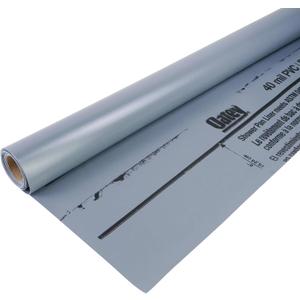 Oatey 6 ft. x 10 ft. 40 mil Gray Shower Pan Liner Roll, 4-Pack