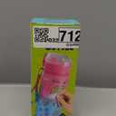 Dan&Darci Decorate Your Own Glow-in-The-Dark Water Bottle Kit for Girls - Christmas Gifts for Girl Ages 4-6 5-7 6-8 - 4 5 6 7 8 Year Old Birthday Gift Ideas - Arts and Crafts for Kids Age 6-8