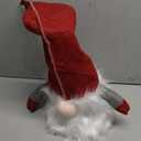 D-FantiX Gnome Christmas Tree Topper, 25 Inch Large Red Hat Swedish Tomte Gnome Christmas Ornaments Santa Gnomes Plush Scandinavian Christmas Decorations Holiday Home Dcor