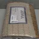 Adiva Rugs Outdoor Indoor Area Rug, Weather Resistant, Easy to Clean, Stain Resistant Floor Mat for Dining Room, Backyard, Deck, Patio (Wooden, 5'3" x 7')