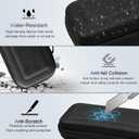 Switch 2 Accessories Bundle for Nintendo Switch 2,13 in 1 Travel Carrying Case Kit with Screen Protector,Clear Shell,Blue Red Silicone Cover for Joycons,20 Game Card Holder,4 Thumb Grip Caps,Black,2025