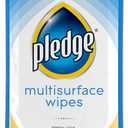 Pledge Multisurface Cleaning Wipes, pH Balanced, Fresh Citrus, 25 Count 