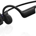 Bone Conduction Headphones, Wireless Bluetooth Open-Ear Sports Headphones with Mic, Type-C Quick Charging Long Battery Life, Upgrade Waterproof Earphones for Running, Walking, Cycling, Workout, Gift