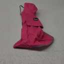 Lukovee Dog Raincoat, Adjustable Dog Rain Jacket with Clear Hooded Double Layer for Large Medium Small Dogs Puppies, Waterproof Rain Coat Poncho with Reflective Storage Pocket & Rim (XL, FU)