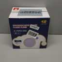 JOLLY CHEF 100 Pieces Gold Plastic Plates, 10 Inch Elegant Disposable Dinner White with Gold Rim, Disposable Plastic Plates for Christmas, Birthdays and Weddings