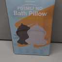 Bath Pillows for Tub, Luxury Bath Pillow Soft 4d Mesh, Bathtub Pillow with 6 Suction Cups, Ergonomic Bath Tub Pillows for Head and Neck, Bath Accessories for Women Relaxation Gifts (Grey)