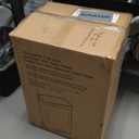 iTouchless SoftStep EXP 13.2 Gallon Step Pedal Trash Can Recycling Bin with Odor Filter Stainless Dent-Proof Plastic Lid Garbage Trashcan 50 Liter Home Office Bedroom Living Room Garage Wastebasket