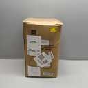 AAAAAcessories DShaped Chair Cushions, 2" Thick Dining Chair Pads with Ties and Removable, MachineWashable Cover, 17" x 16", Oatmeal Beige