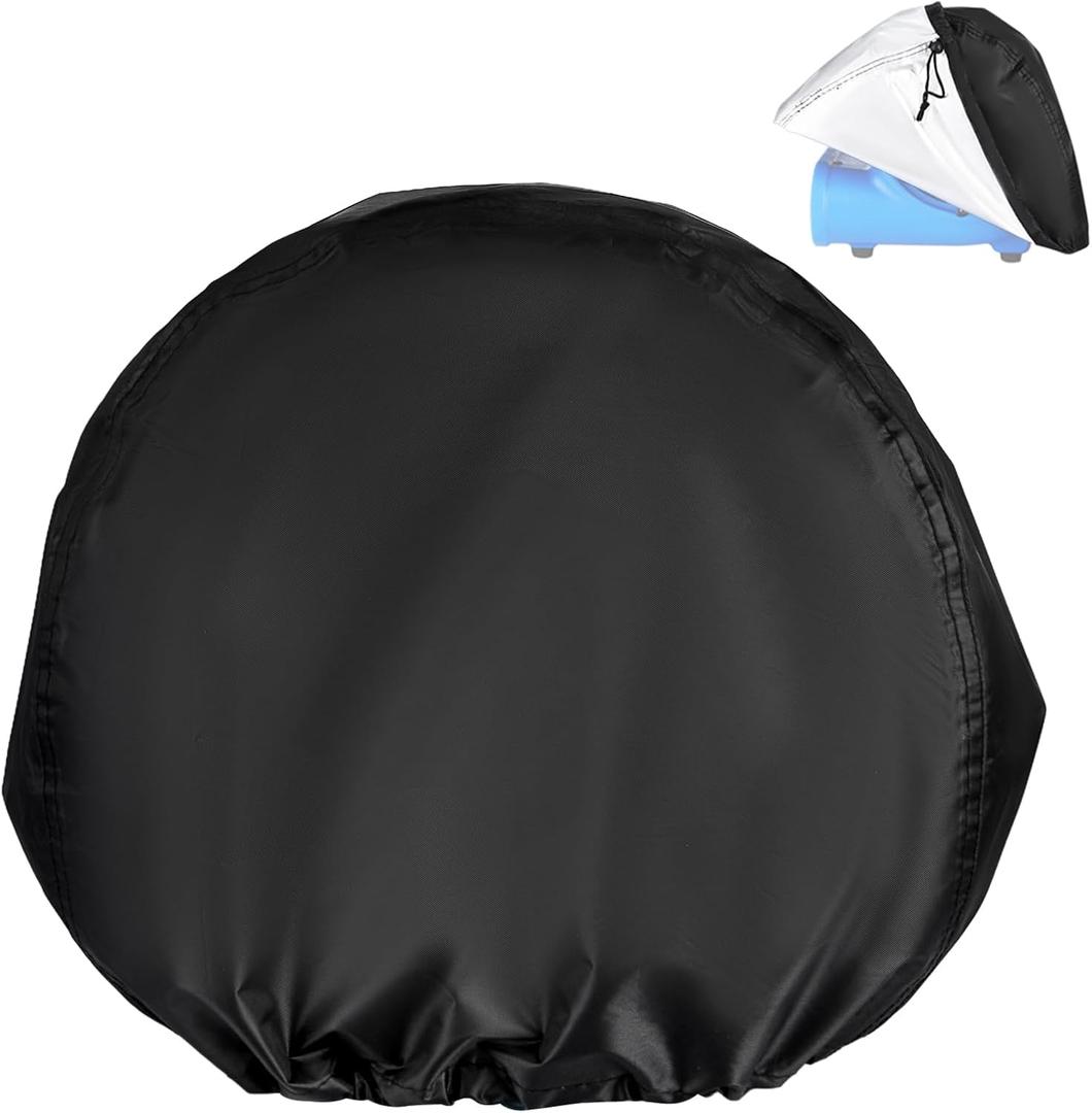 Air Mover Blower Fan cover, Heavy Duty Waterproof & Dustproof cover for Centrifugal Air Mover, Carpet Dryer, Floor Fan, Blower, Suitable for Indoor and Outdoor