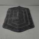 COSY HOMEER Extra Thick Bath Linen Sets Rugs for Bathroom - Anti-Slip Bath Mats Soft Plush100% Strong Polyester Living Room Bedroom Water Absorbent(Grey,20x32 - Inches)