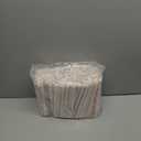 Bulk Pack of 8 Inch Agave Straws (Wrapped) | 2,000 Count | Sustainable & Compostable Drinking Straws made from Upcycled Agave | Long-Lasting, Durable Drinking Straws that Won't Get Soggy