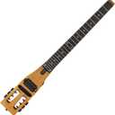 Anygig Electric Guitar Practice Portable Travel Guitar Maple Headless Solid Body Full Scale with Gigbag for Lightweight Design Gig Bag All Accessories, Wood