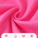 Kucnuzki Toddler Girl Clothes Cute Kids Clothes Long Sleeve Shirts Top Bell Bottom Denim Jeans Pants 2 Piece Matching Outfits (7-8 Years, Rose)