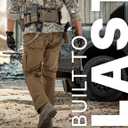 CQR Men's Tactical Pants, Water Resistant Ripstop Cargo Pants, Lightweight EDC Work Hiking Pants, Outdoor Apparel