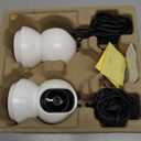 Tapo 2K Pan/Tilt Security Camera for Baby Monitor, Dog Camera w/Motion Detection, 2-Way Audio Siren, Night Vision, Cloud&SD Card Storage, Works w/Alexa & Google Assistant, 2-Pack (Tapo C210P2)