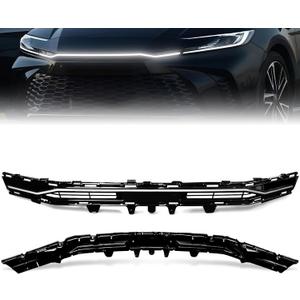 Sequential LED Middle Grille Light For 2025-2026 Toyota Camry SE/XSE, with Starting Animation, Dynamic Turn Signal,White Daytime Running Lights, Front Driving Hood Light