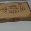 AMEROUS Shut The Box Dice GameWooden Board Table Math Game with Lid - 6 Dice - Gift Package - Rules, Classic Board Game for Kids Adults, Family