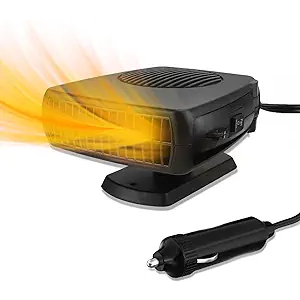 2026 New Portable Car Heaters for Vehicle for Winter, 12v Car Heater That Plugs Into Cigarette Lighter, 200w Cigarette Lighter Heater for Car Defroster and Defogger