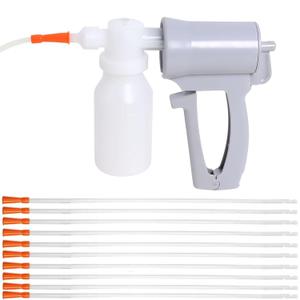 Handheld Manual Suction Pump Portable Hand Help Suction Pump with 10 Soft Tubes