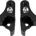 TDZ 2002-2025 Black 2'' Inch Lowering Links Blocks Kit for Harley Davidson Touring Street Glide/Road King/Electra Glide/Road Glide/Ultra Limited/Special/CVO