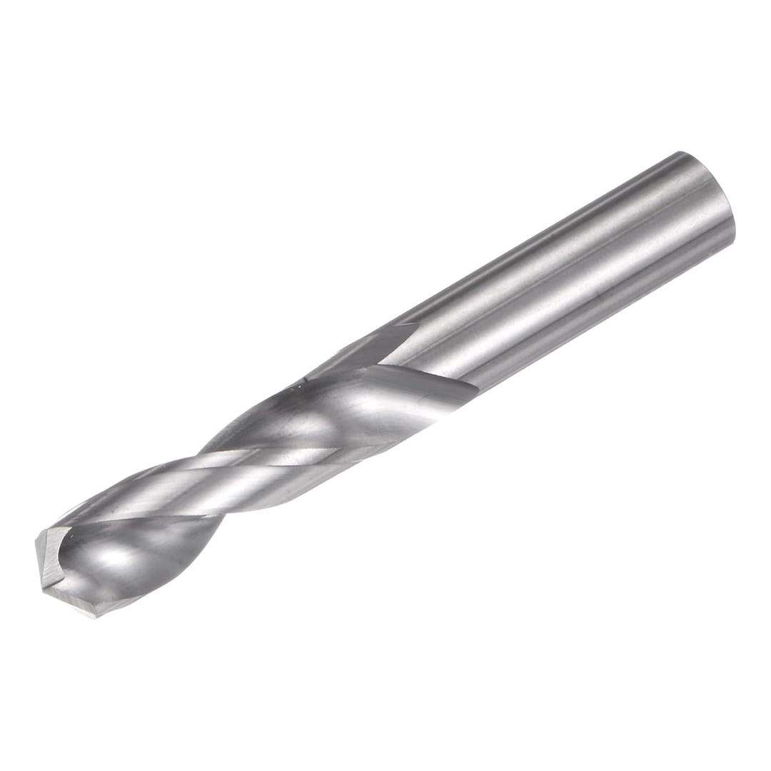 uxcell Solid Carbide Drill Bit, 9mm (0.354") YG6X/C3 Micro-Grain Tungsten Carbide Short Twist Drill Bits Straight Shank for Drilling Stainless Steel Aluminum Metal Plastic