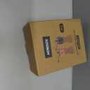 Pepper Mill Classical Roast Black Manual Wood Pepper Grinder Set, Zinc Alloy Handle Shakers Adjustable Coarseness Retro Style Wood Salt & Pepper Mill Sets，Enjoy Fresh Pepper (2pcs-5in),Black-5inch-2Pcs Set