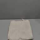 DriftAway Double Layer Linen Blackout Tie Up Curtains Thermal Insulated Fully Lined Balloon Roman Shade Bathroom Window Adjustable Rod Pocket for Small Window 25 Inch by 47 Inch Beige